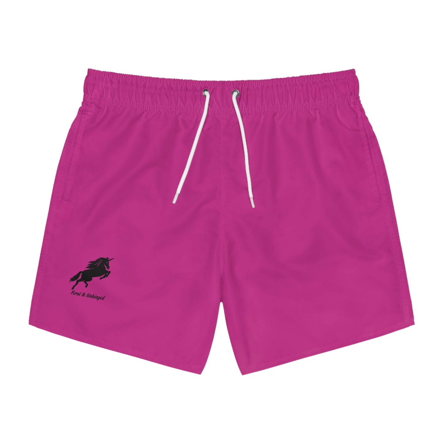 Feral and Unhinged Swim Trunks - Pretty in Pink