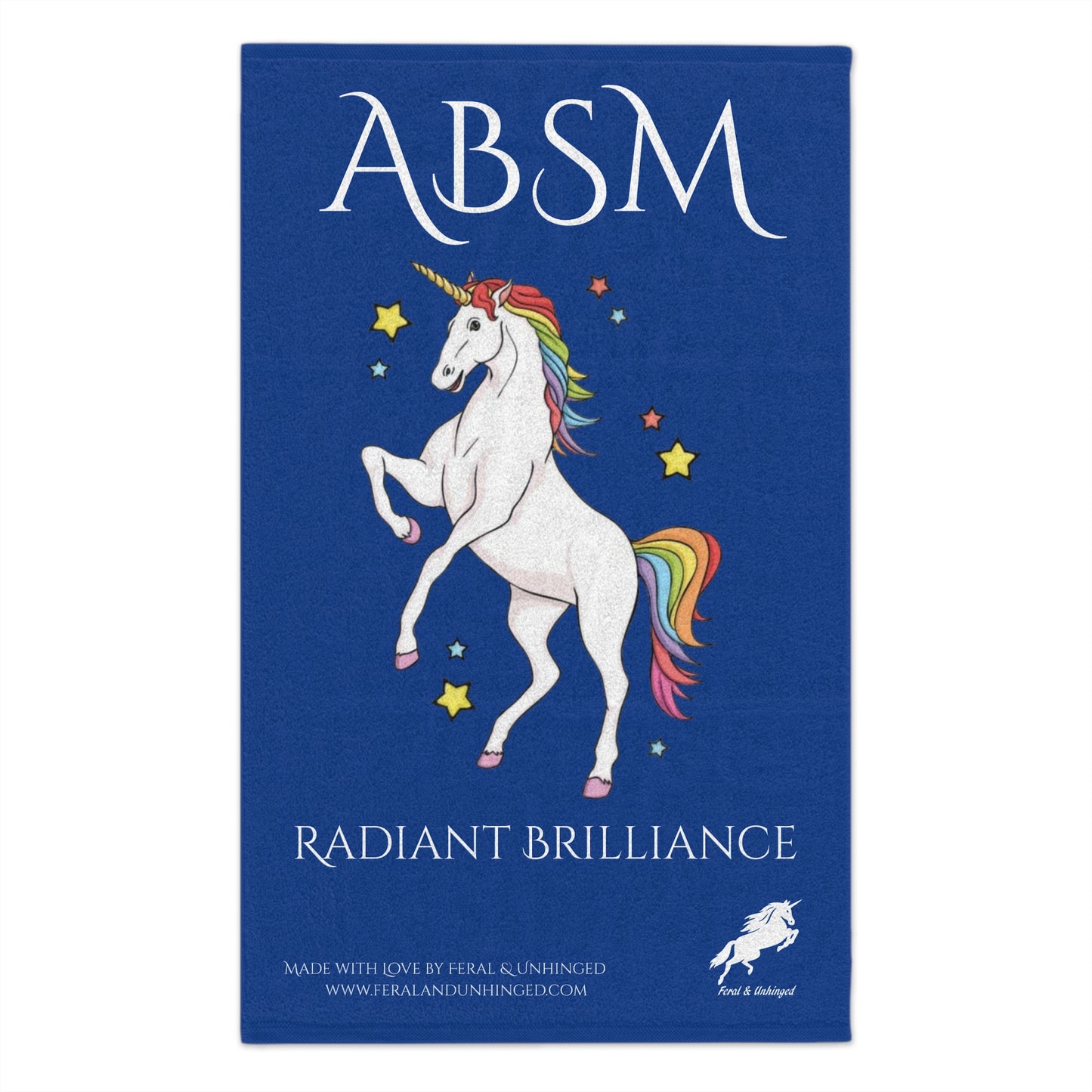 ABSM Radiant Brilliance Rally Towel - Royal Blue