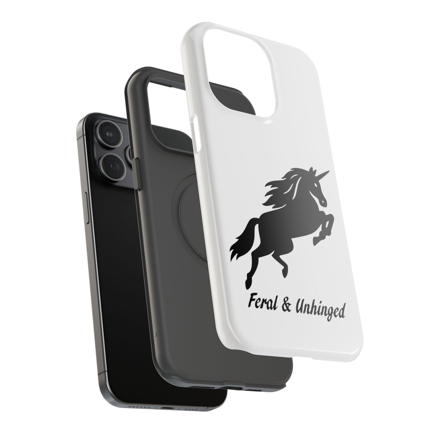 Feral Unicorn Phone Case - Impact-Resistant Protection