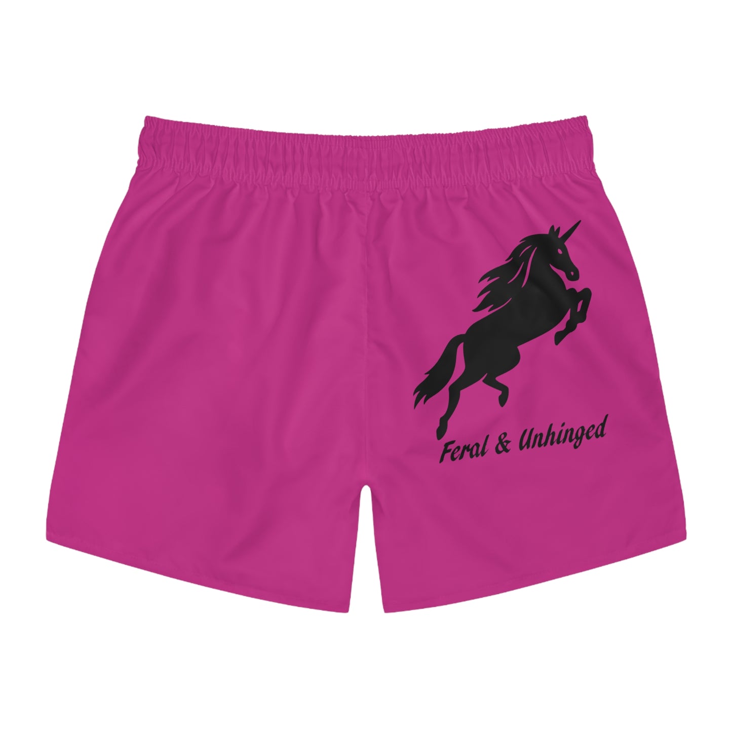 Feral and Unhinged Swim Trunks - Pretty in Pink