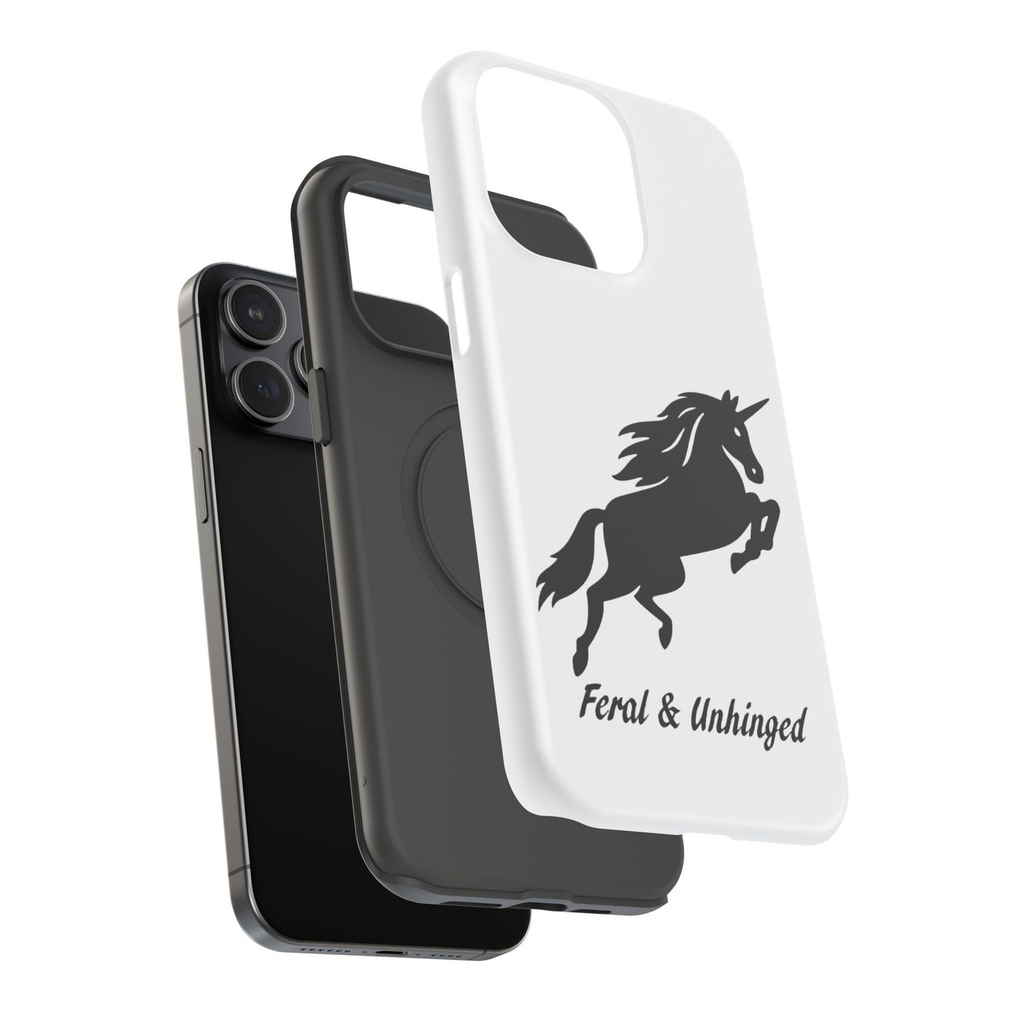 Feral Unicorn Phone Case - Impact-Resistant Protection