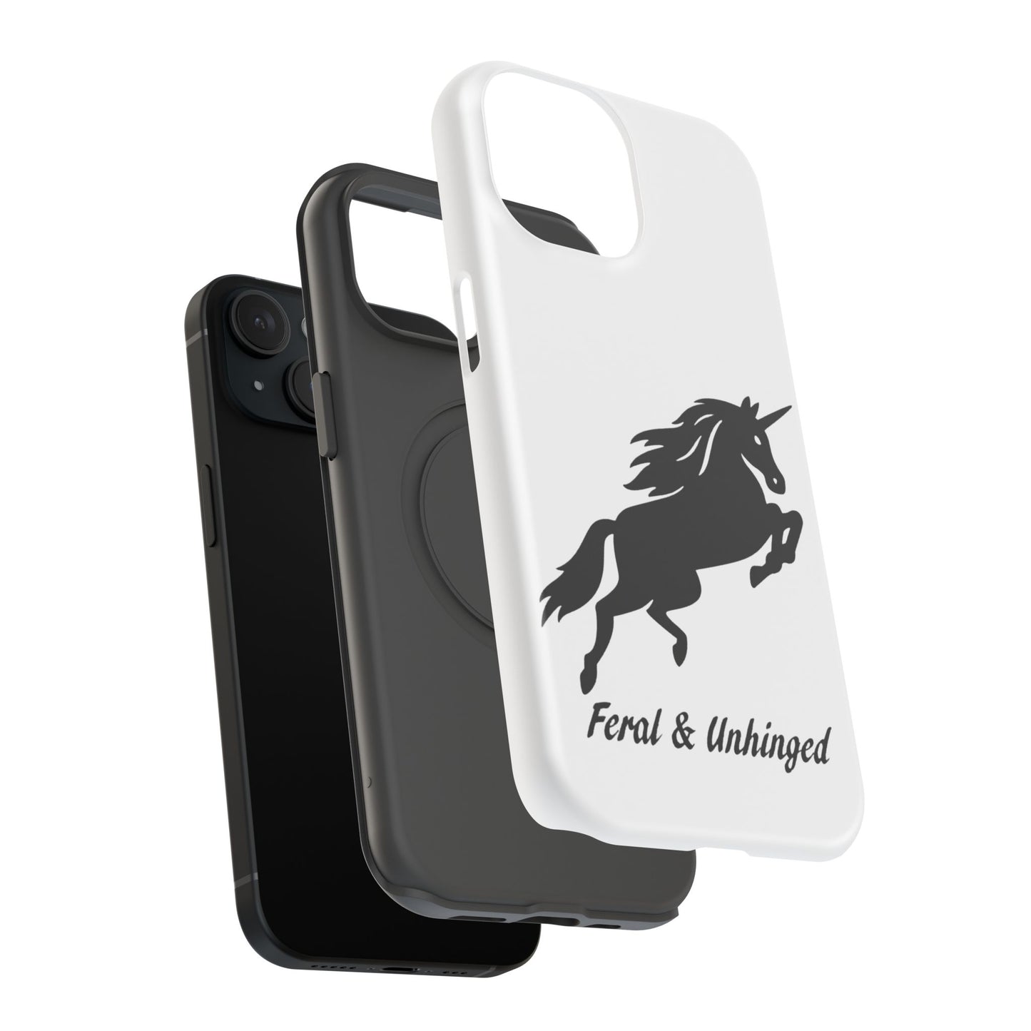 Feral Unicorn Phone Case - Impact-Resistant Protection