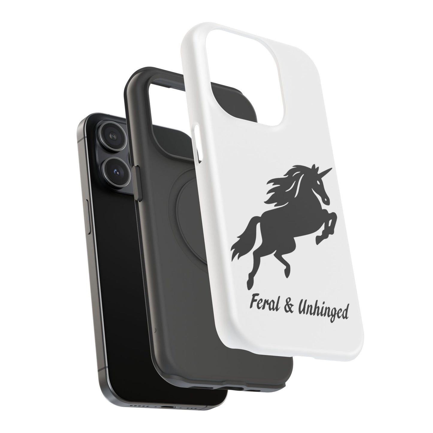 Feral Unicorn Phone Case - Impact-Resistant Protection
