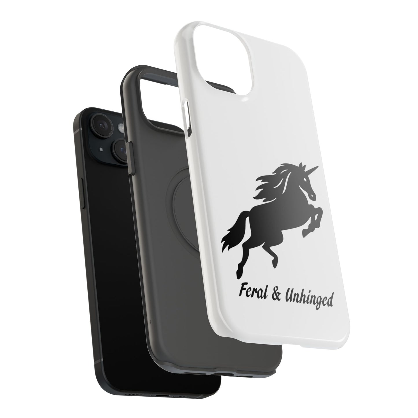 Feral Unicorn Phone Case - Impact-Resistant Protection
