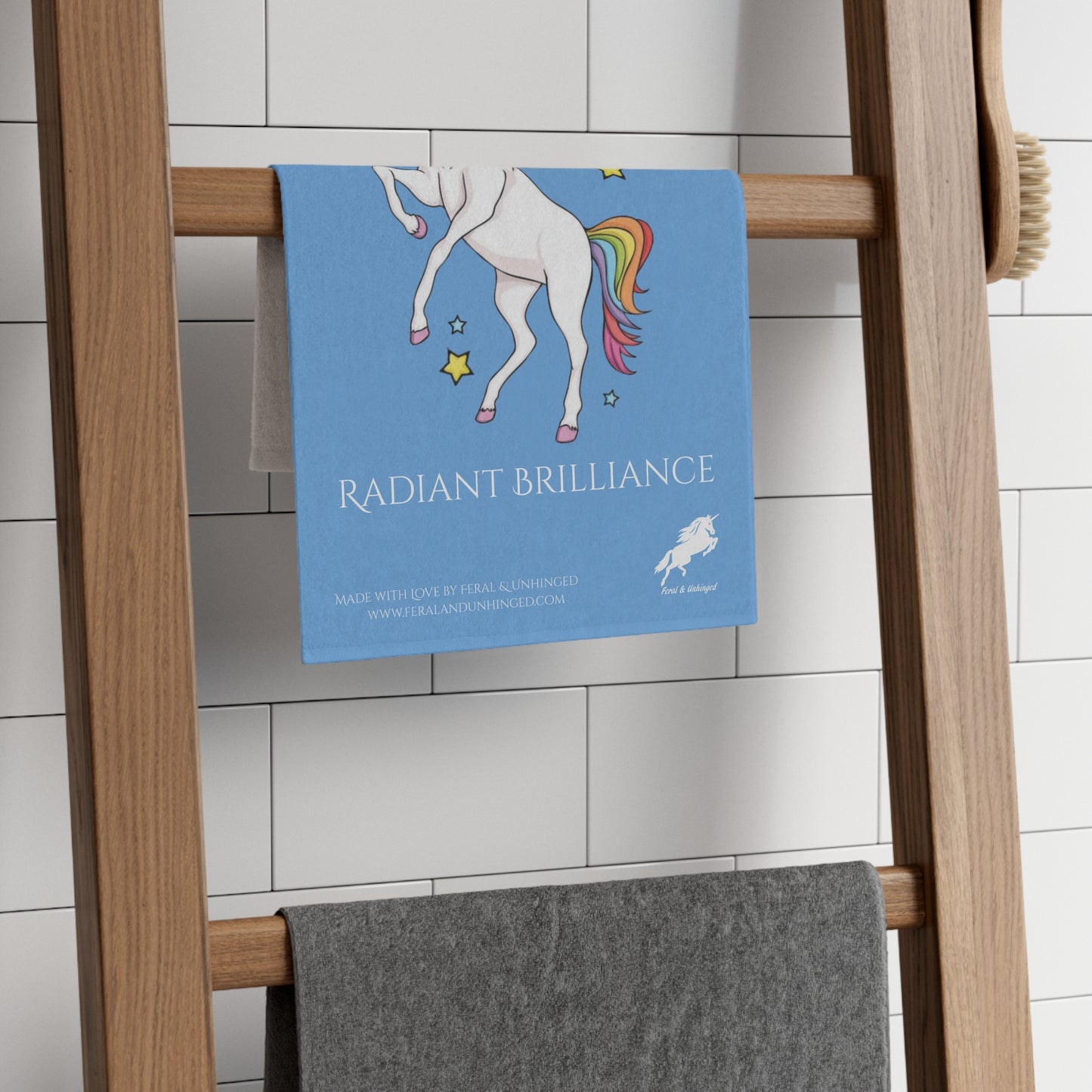 ABSM Radiant Brilliance Rally Towel - Sky Blue