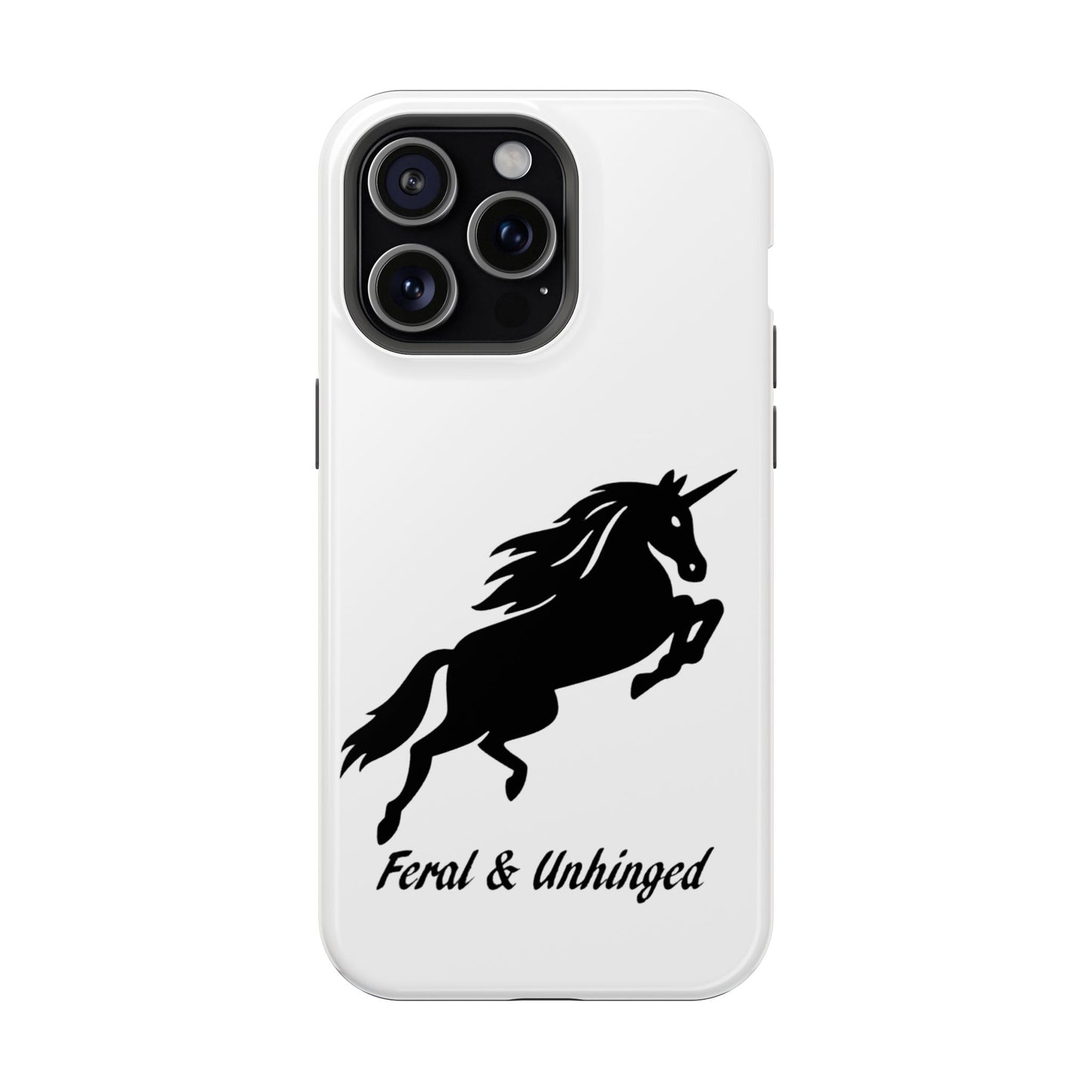 Feral Unicorn Phone Case - Impact-Resistant Protection