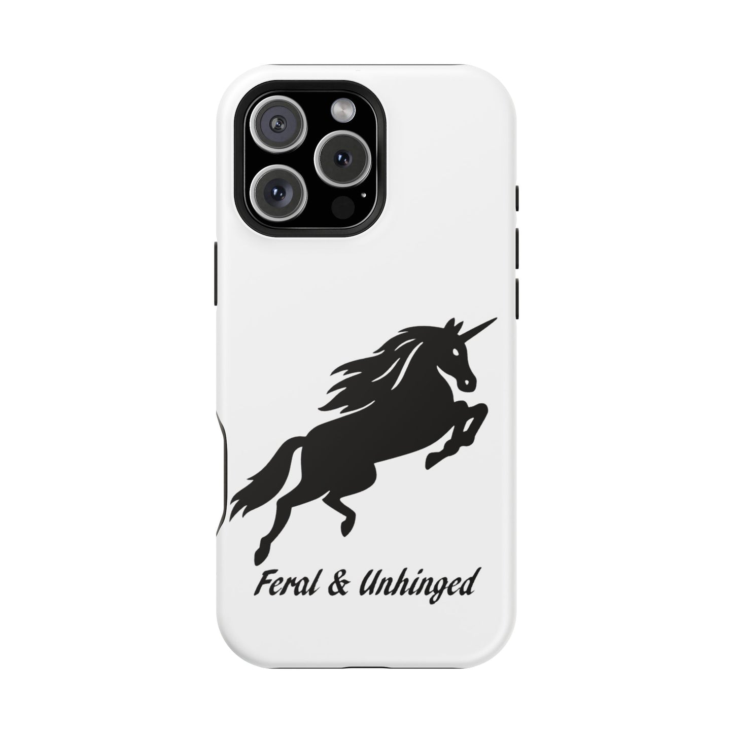 Feral Unicorn Phone Case - Impact-Resistant Protection