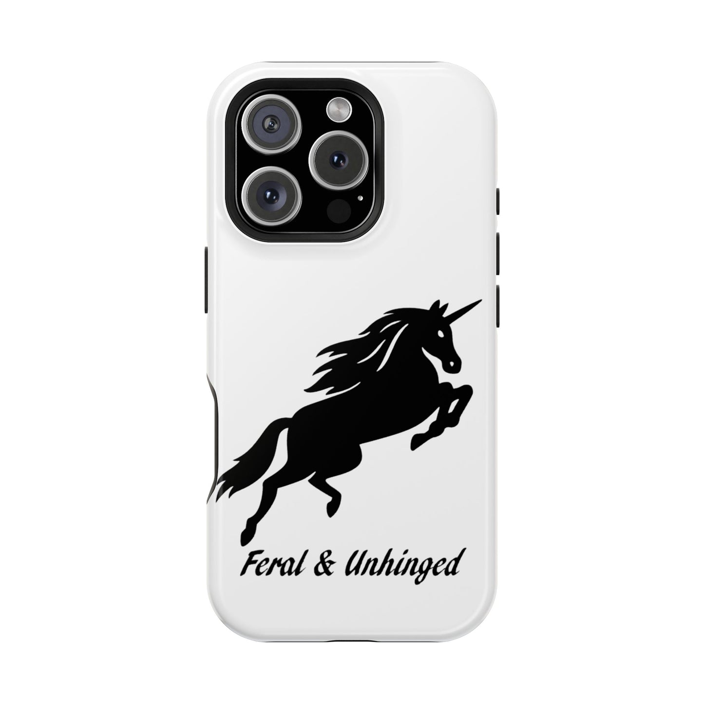 Feral Unicorn Phone Case - Impact-Resistant Protection