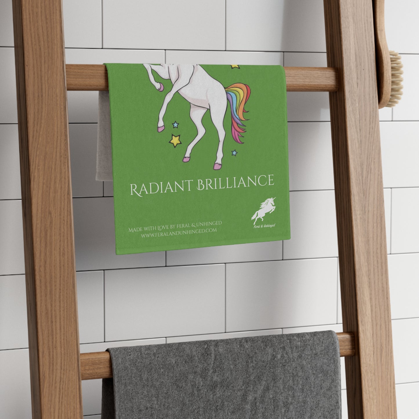 ABSM Radiant Brilliance Rally Towel - Light Green