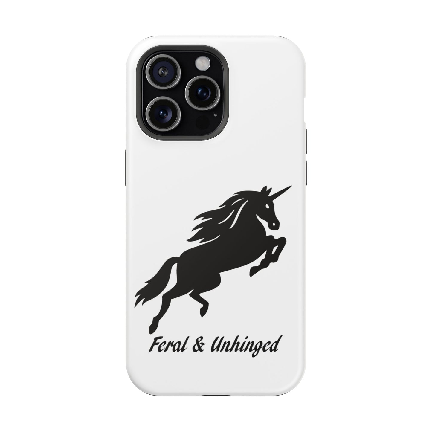 Feral Unicorn Phone Case - Impact-Resistant Protection
