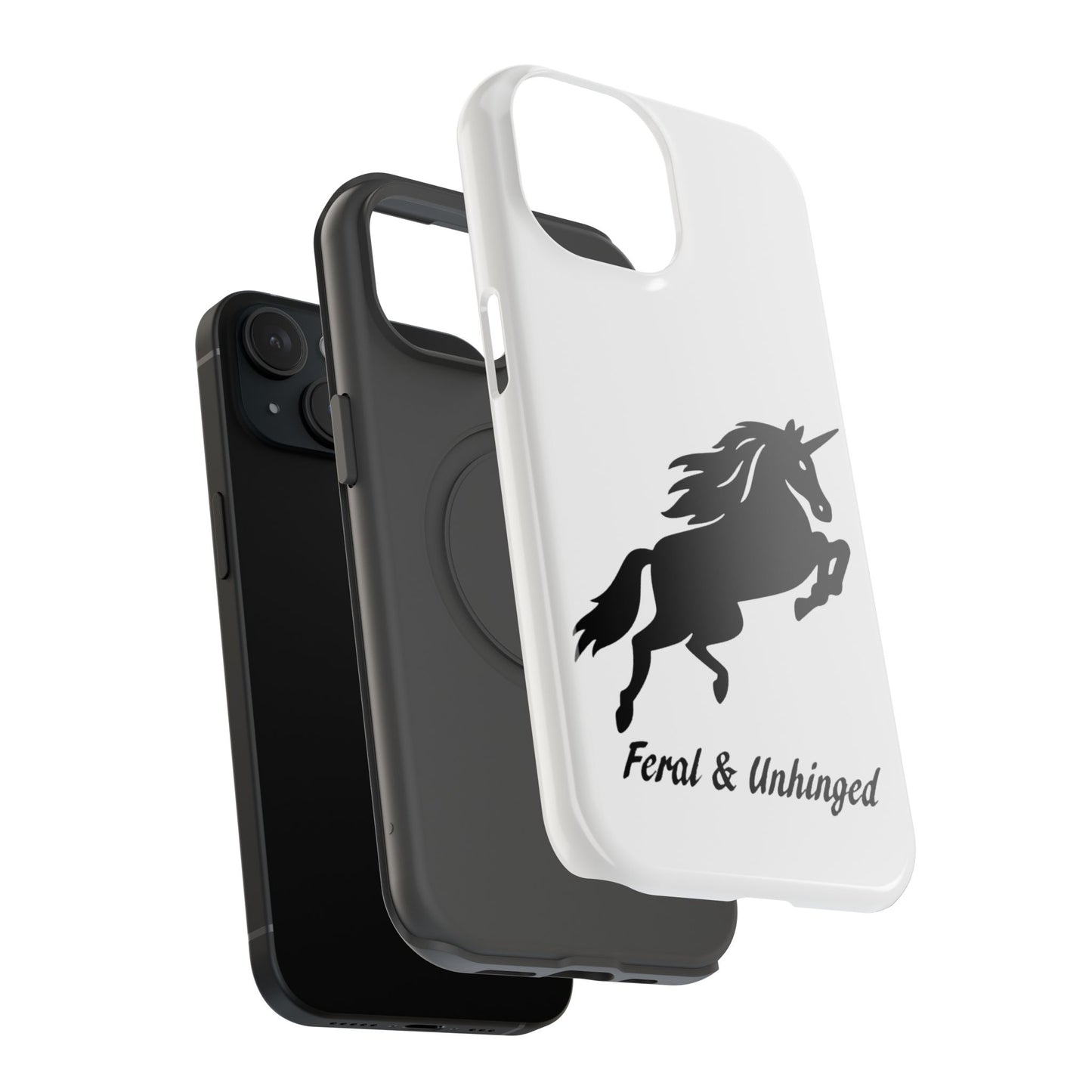 Feral Unicorn Phone Case - Impact-Resistant Protection