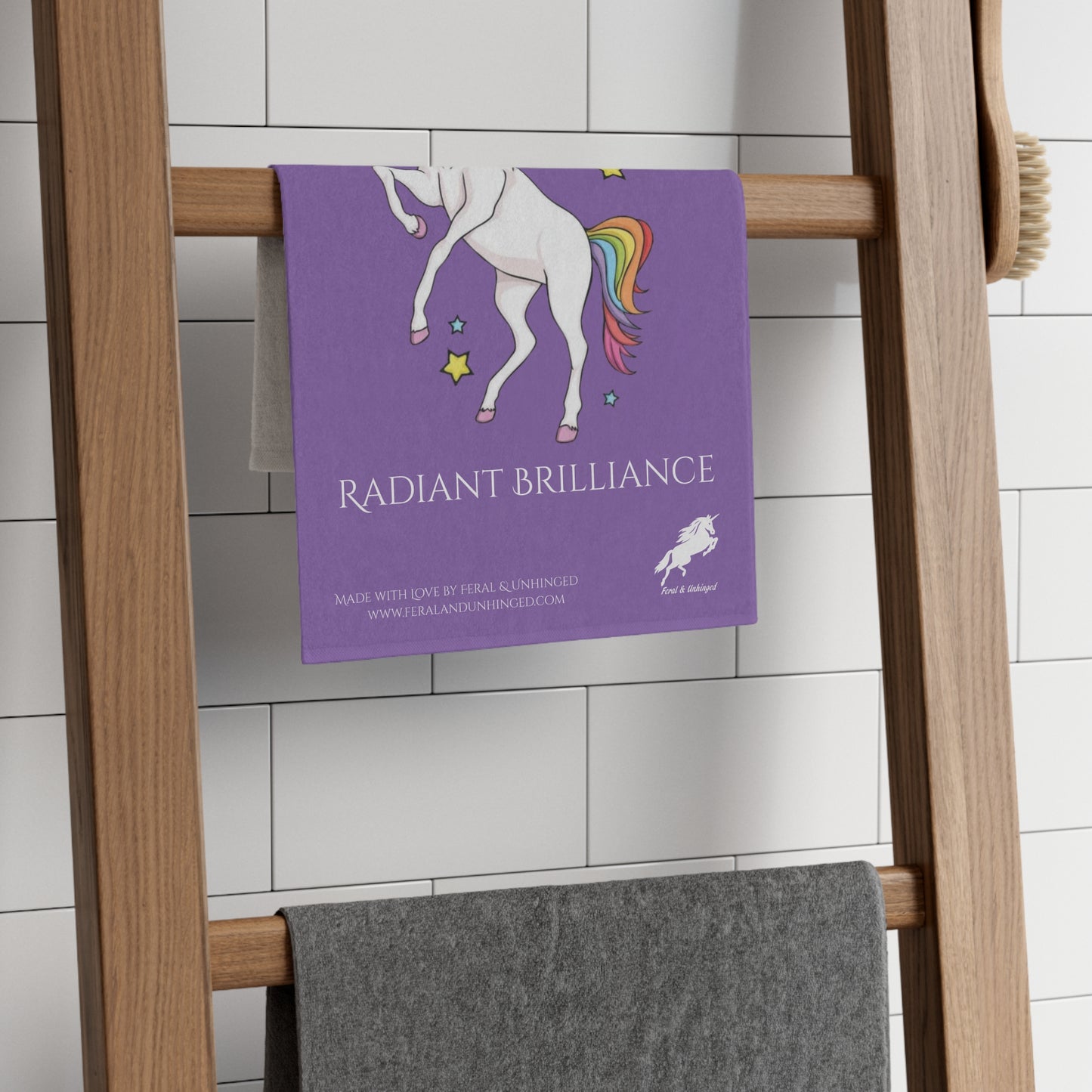 ABSM Radiant Brilliance Rally Towel - Lavender