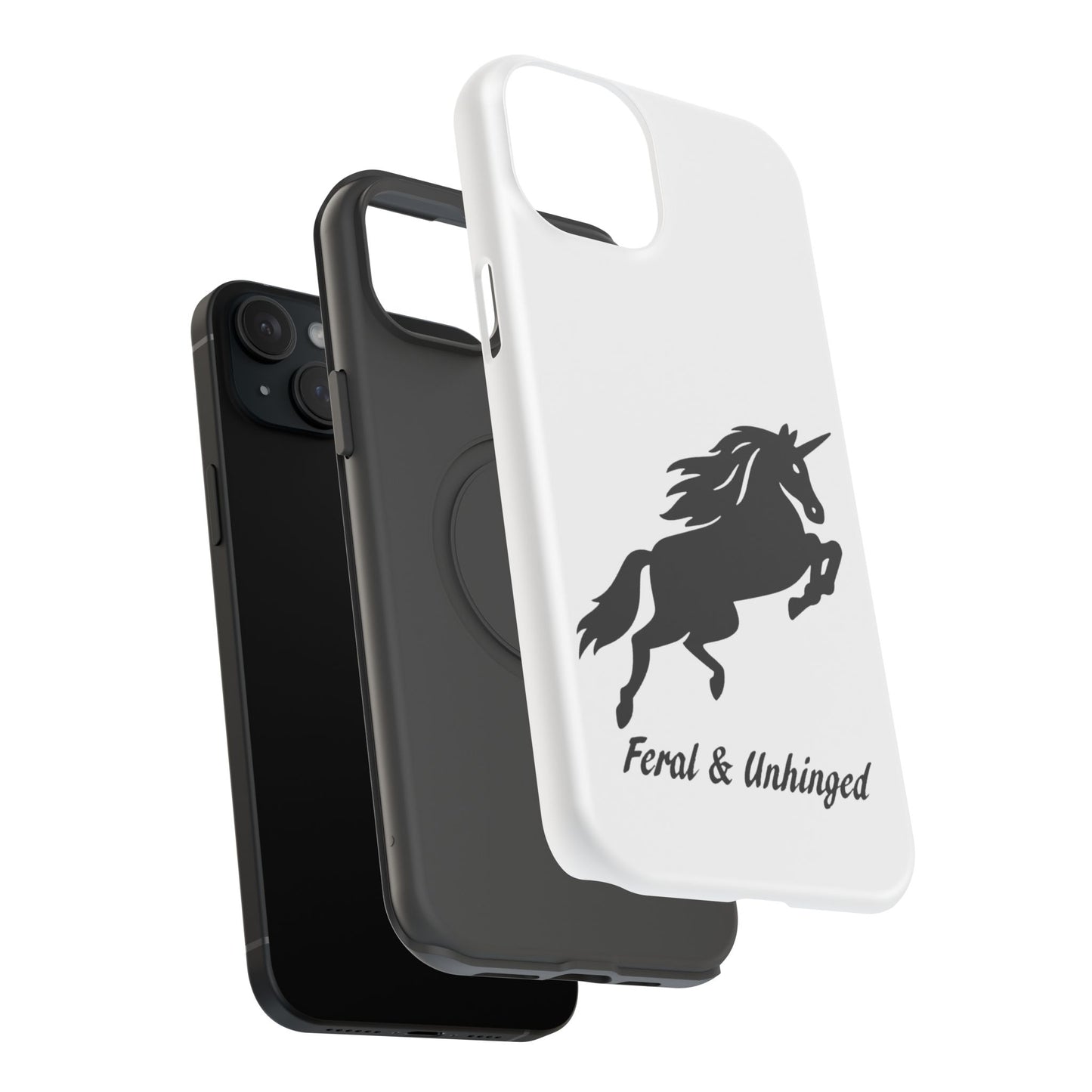 Feral Unicorn Phone Case - Impact-Resistant Protection