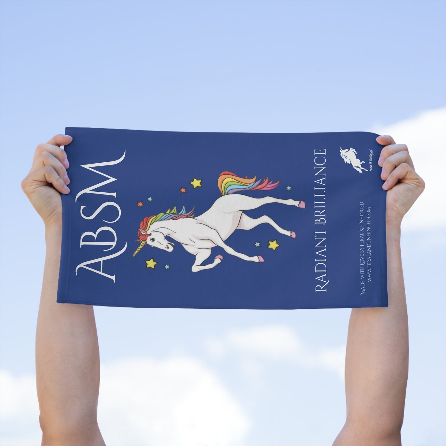 ABSM Radiant Brilliance Rally Towel - Royal Blue