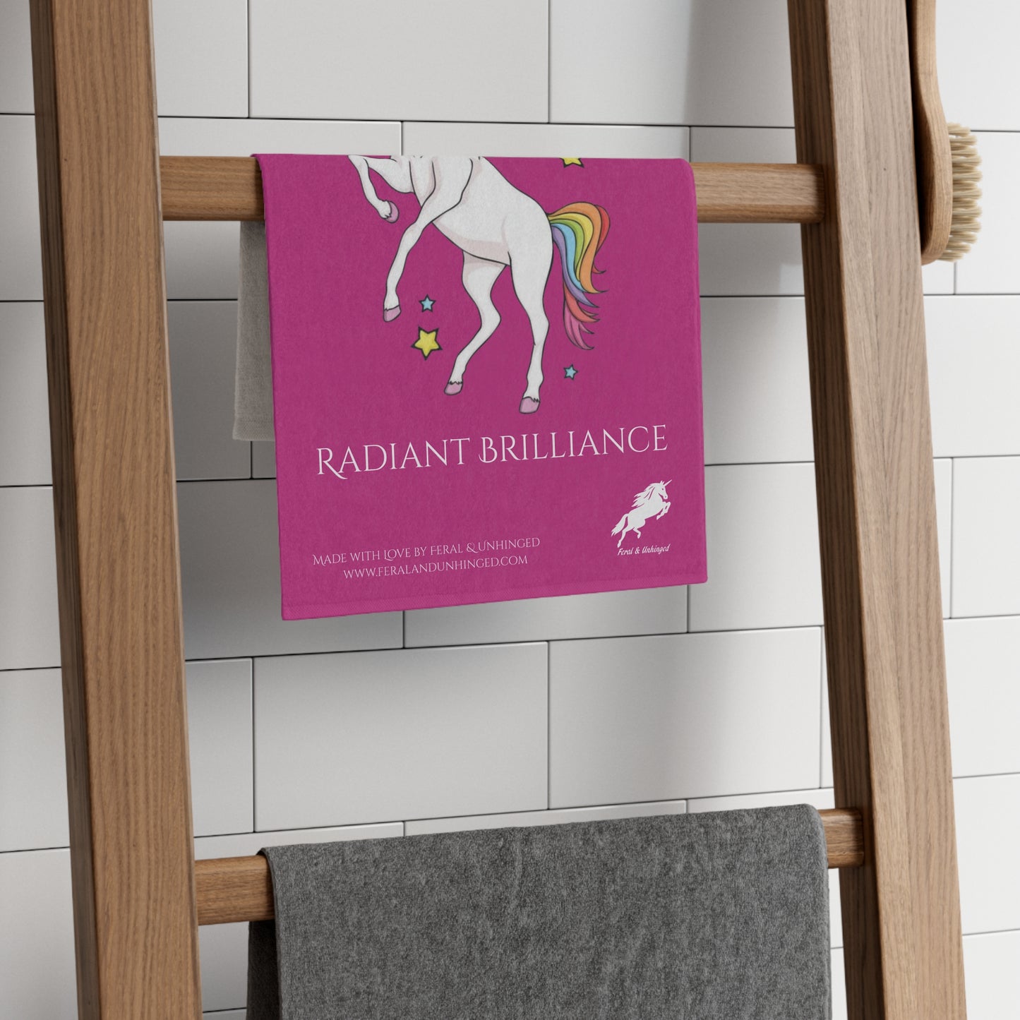 ABSM Radiant Brilliance Rally Towel - Blush
