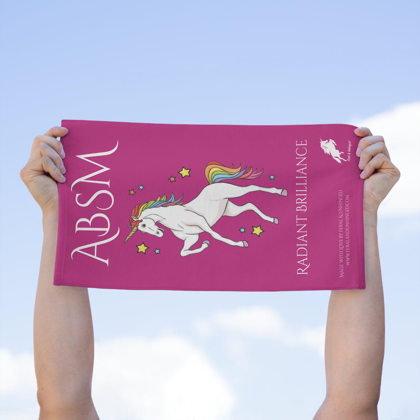 ABSM Radiant Brilliance Rally Towel - Blush