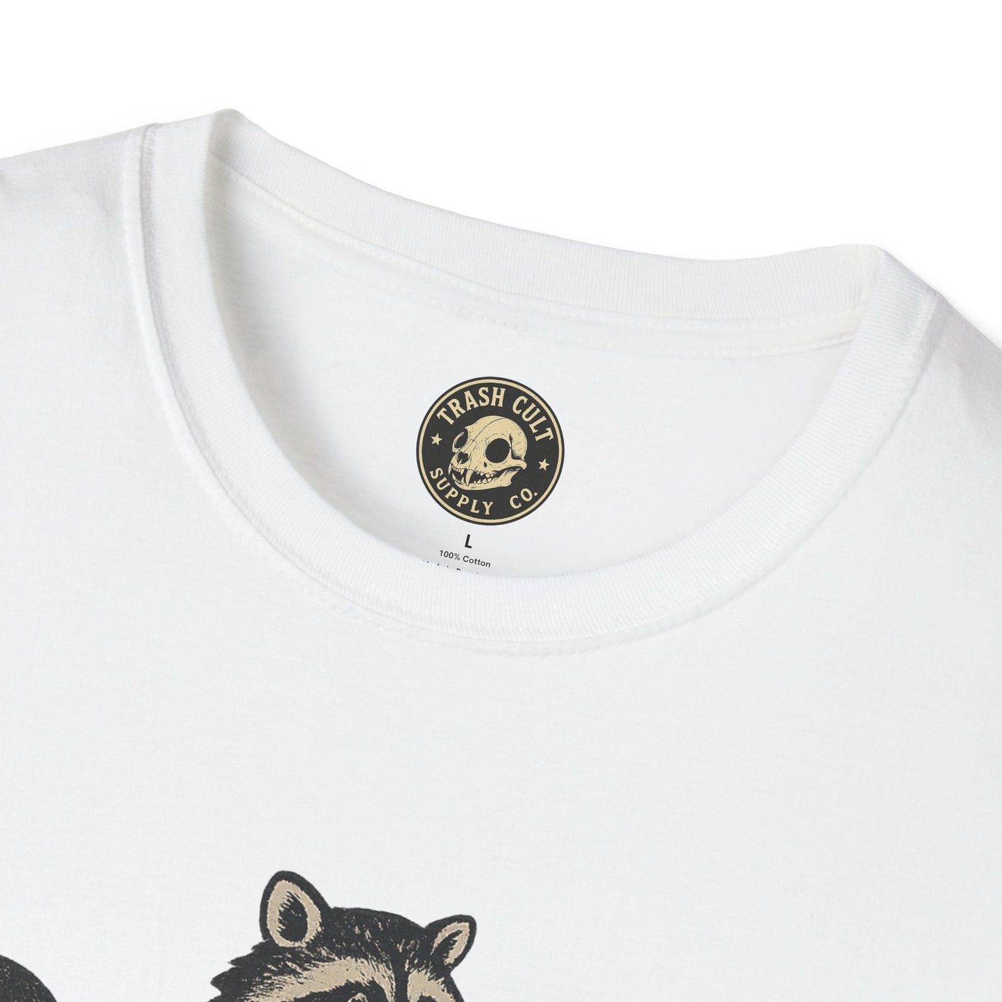 Feral Water Skiing Raccoon Vintage Shirt – Trash Cult Supply Co. | Gildan 2000 Softstyle