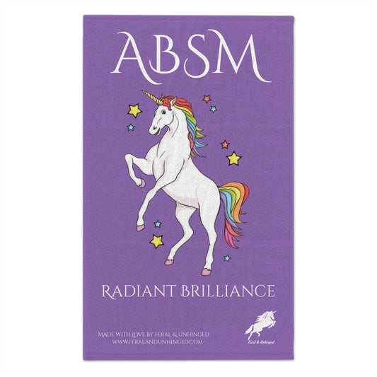 ABSM Radiant Brilliance Rally Towel - Lavender