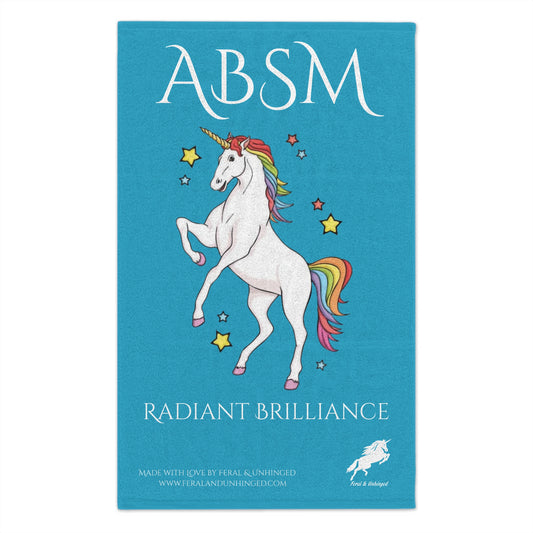 ABSM Radiant Brilliance Rally Towel - Turquoise