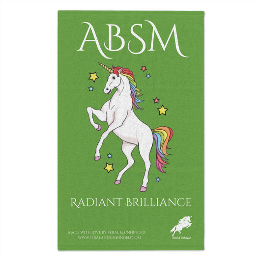 ABSM Radiant Brilliance Rally Towel - Light Green
