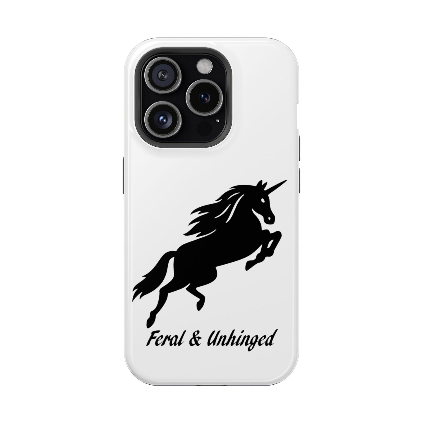 Feral Unicorn Phone Case - Impact-Resistant Protection
